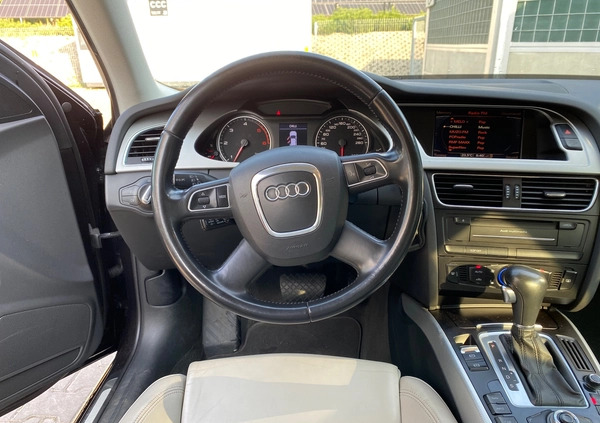 Audi A4 Allroad cena 36900 przebieg: 289000, rok produkcji 2010 z Biskupiec małe 352